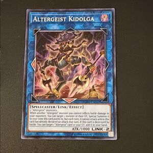 Yu-Gi-Oh! Altergeist Kidolga Trading Card - Blue